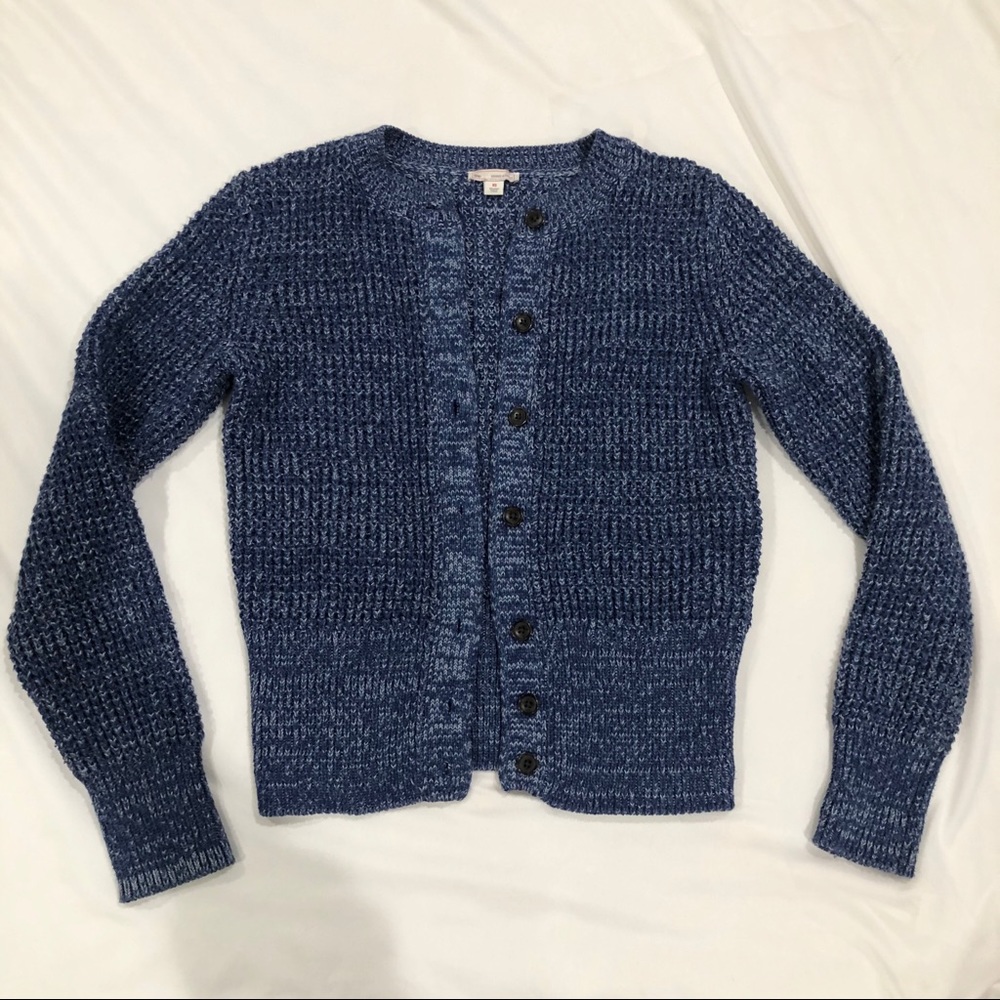 Gap Designed & Crafted Label Waffle Knit Cardigan